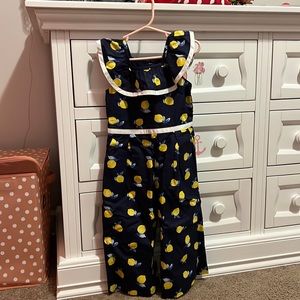 NWT Janie & Jack Girls Jumpsuit - Size 3